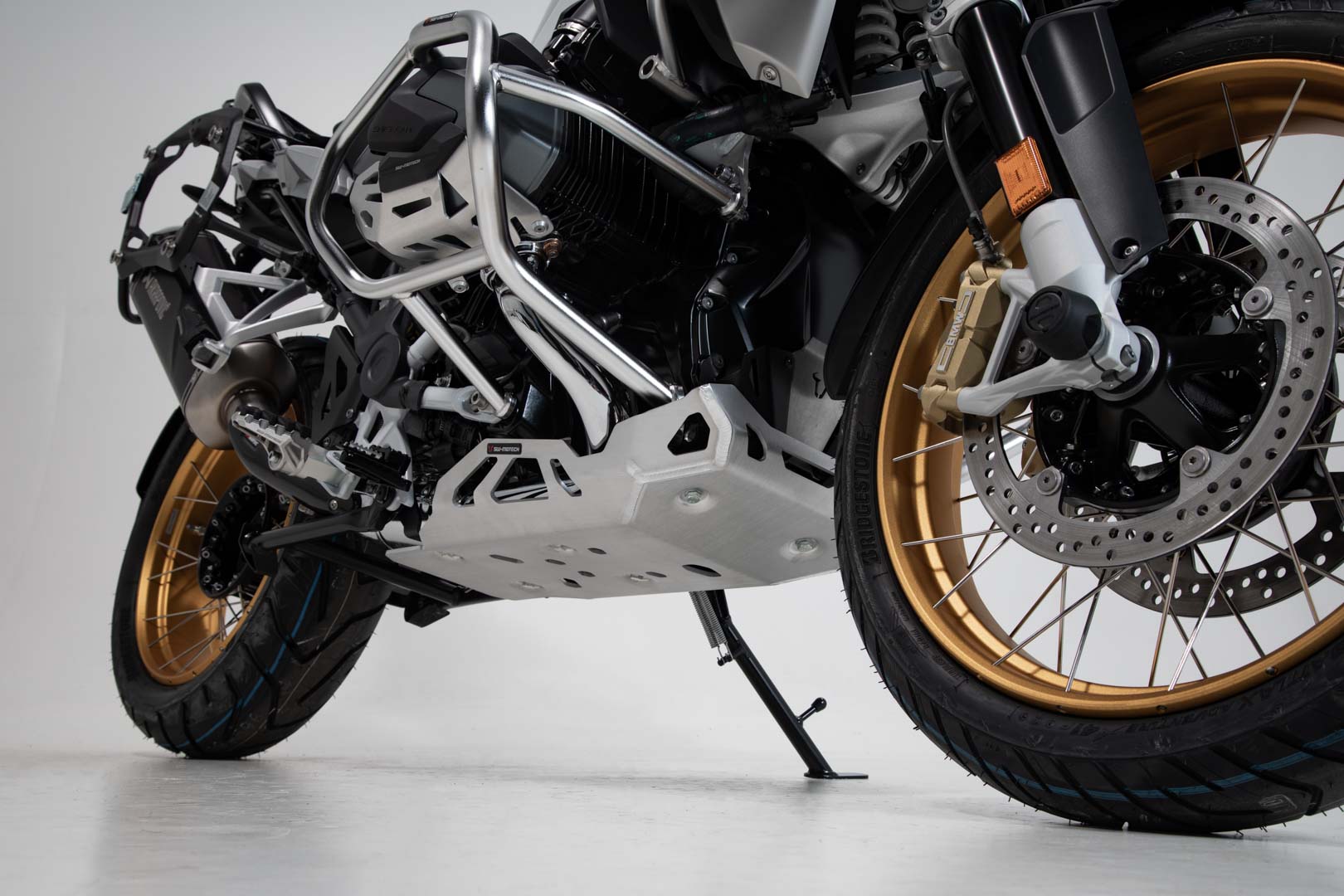 SW-Motech Engine guard - Silver. BMW R 1250 GS / Adventure (18-)., silver, Size One Size