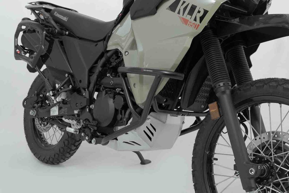 SW-Motech 发动机护罩 - 银色。川崎KLR 650（08-）。