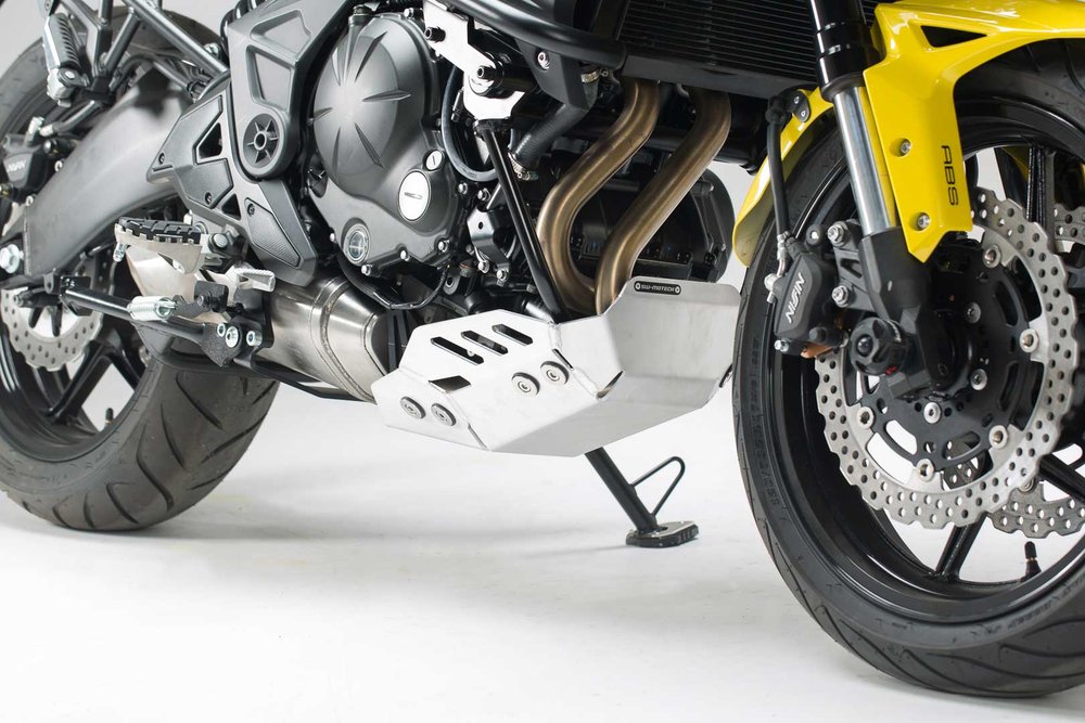 SW-Motech Protector del motor - Plata. Kawasaki Versys 650 (14-20).