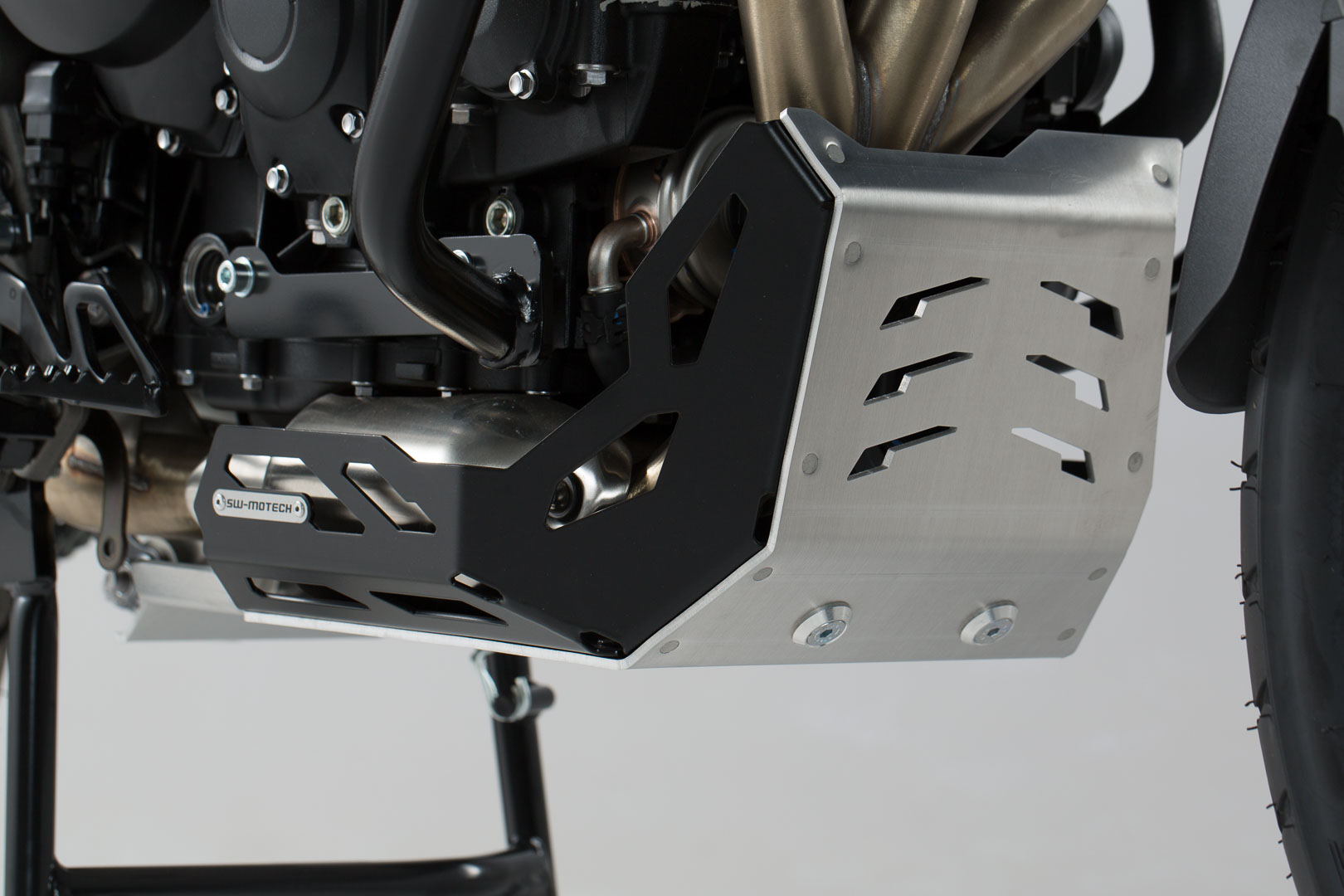 SW-Motech Engine guard - Black. Triumph Tiger 800 models (10-)., black, Size One Size