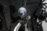 SW-Motech EVO juego de luces antiniebla Universal - Negro. Con abrazaderas de barra de choque para luces.