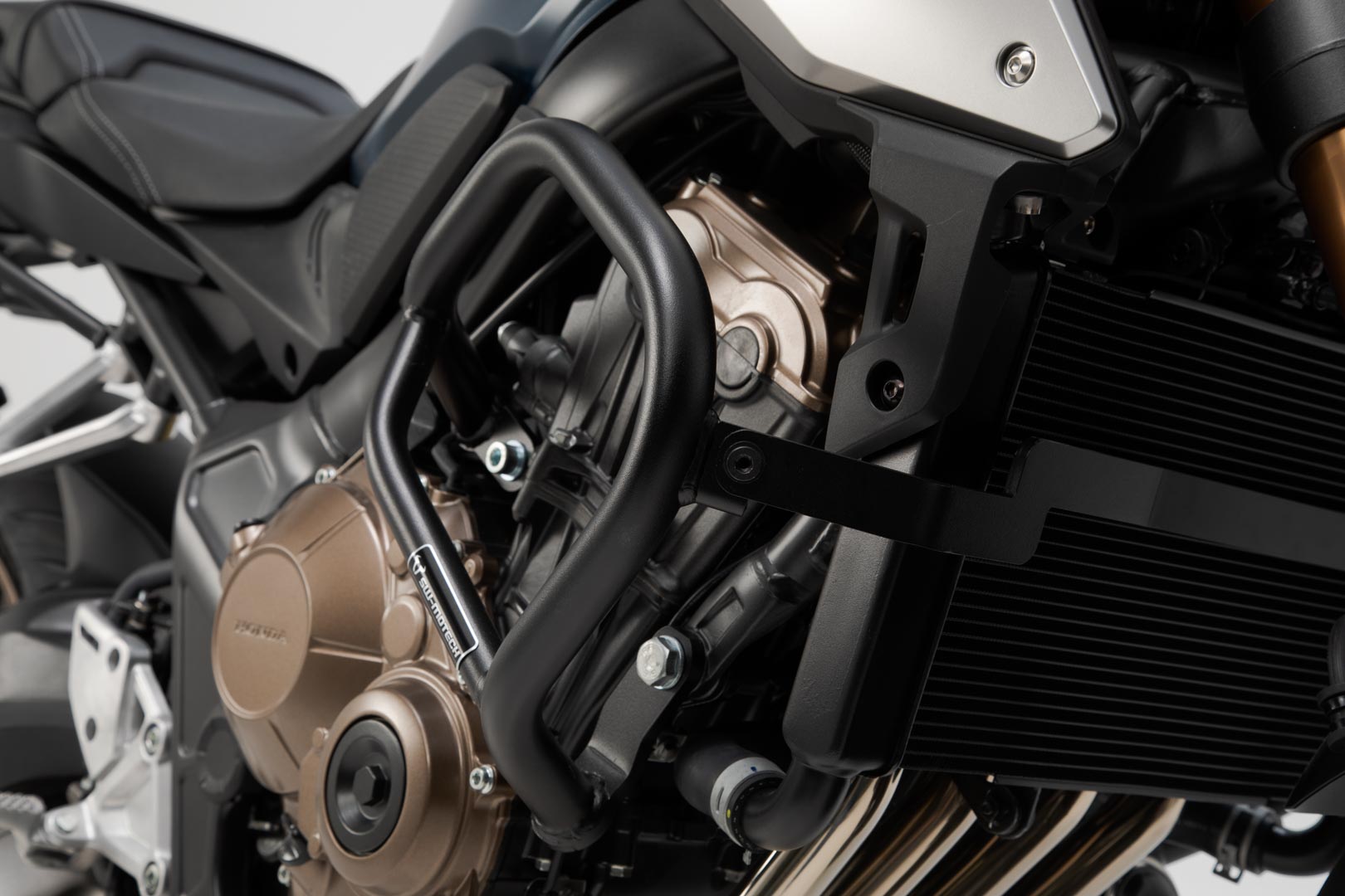 Sw-Motech Unisex Black Crash Bar - Honda Cb650f (14-18) / Cb650r (18-).