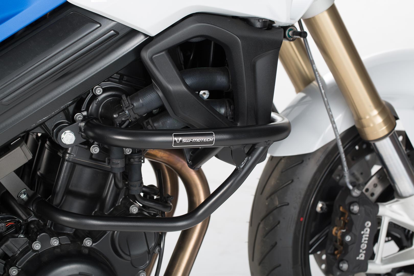 Аварийная планка SW-Motech - черная. BMW F 800 R (09-19) / F 800 S (04-10).