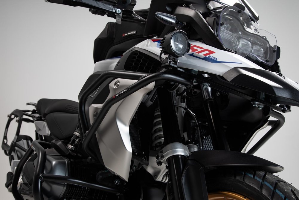 SW-Motech Bovenste crash bar - Zwart. BMW R 1200 GS (16-18), R 1250 GS (18-).