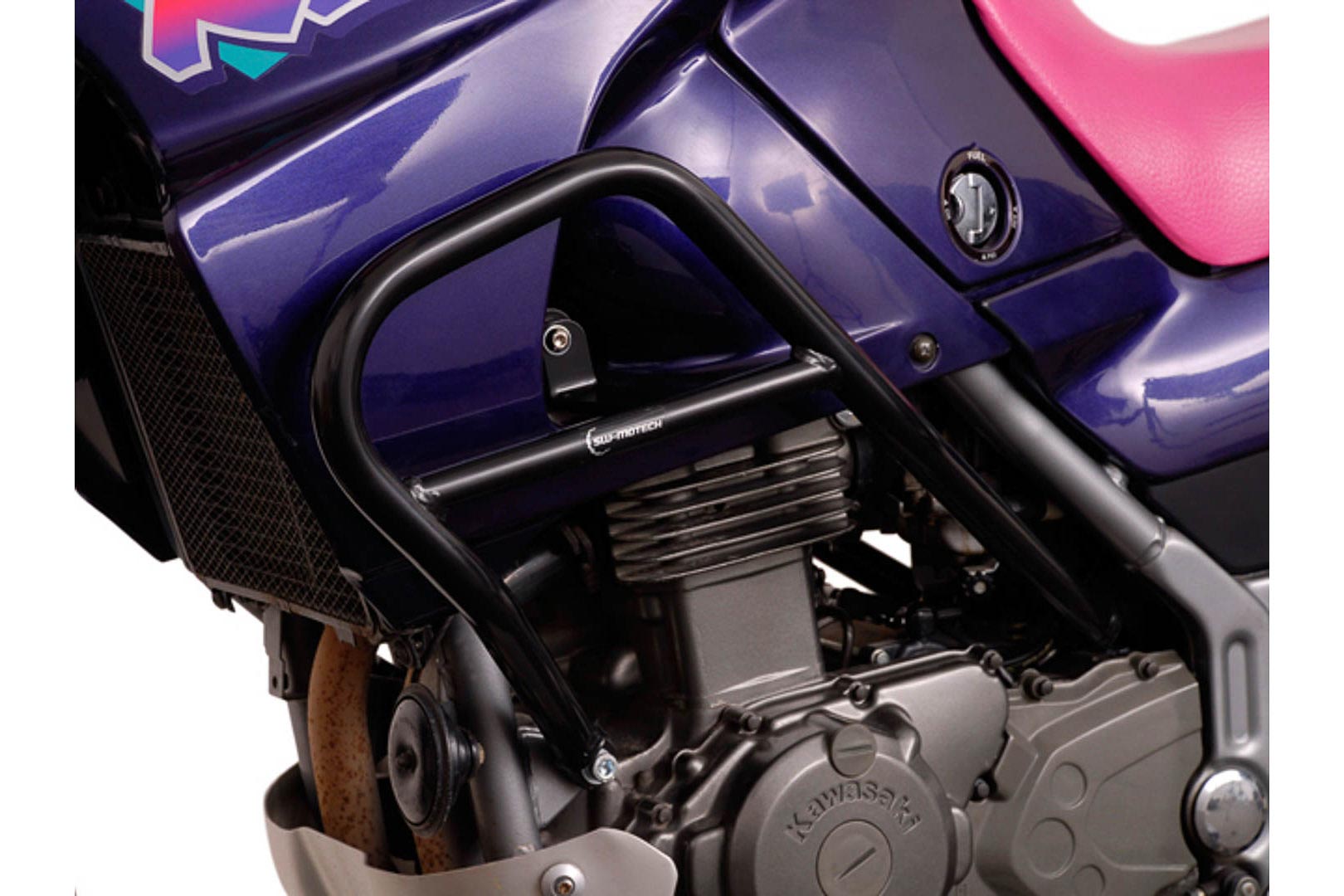 Sw-Motech Unisex Black Crash Bar - Kawasaki Kle 500 (91-07).