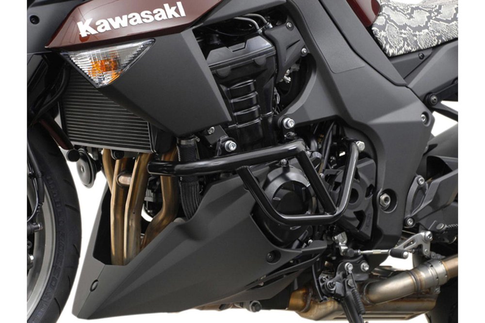 Аварийная планка SW-Motech - черная. Kawasaki Z 1000 (10-).