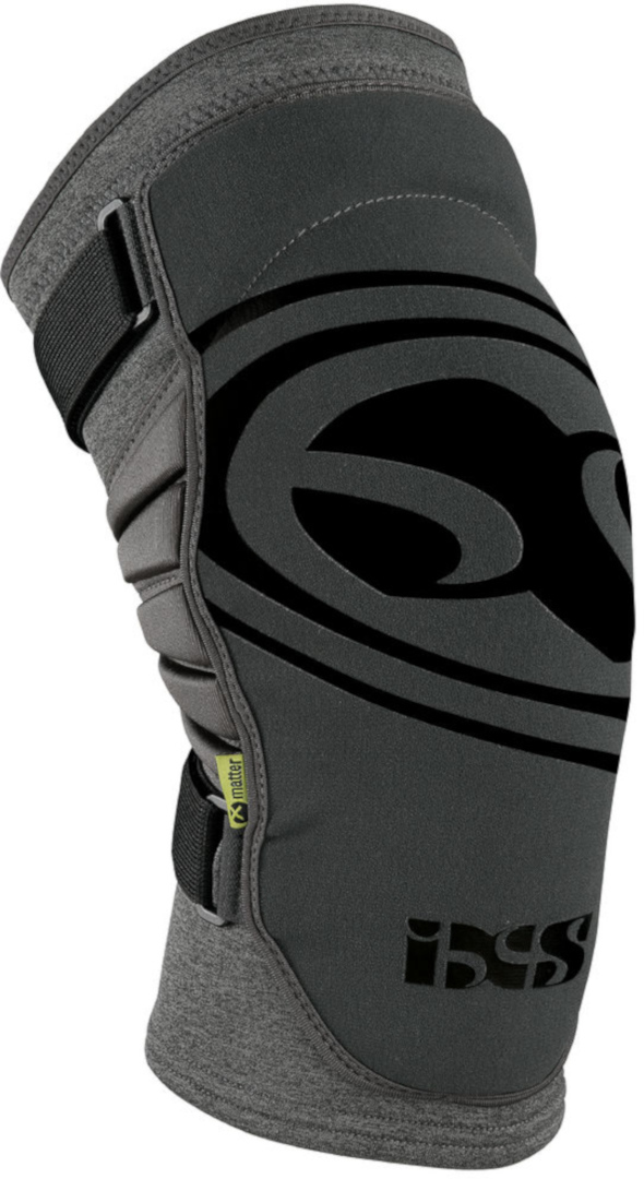 IXS Carve Evo+ Knee Protectors, grey, Size M, M Grey unisex