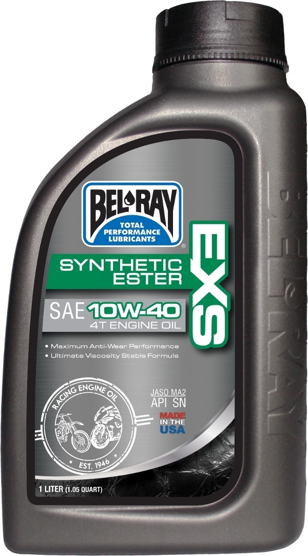 Bel Ray Unisex Bel-Ray Exs 10W-40 Motor Oil Liter Size 1