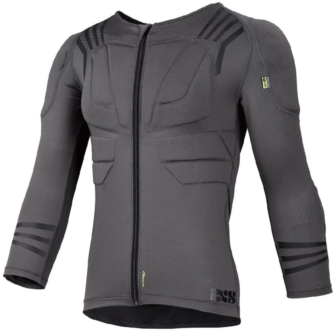 IXS Trigger Protector Jacket, grey, Size L XL, grey, Size L XL