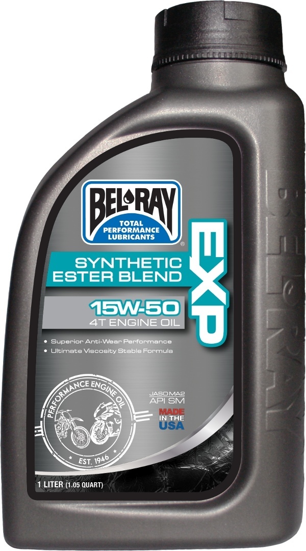 Bel Ray Unisex Bel-Ray Exp 15W-50 Motor Oil Liter Size 1