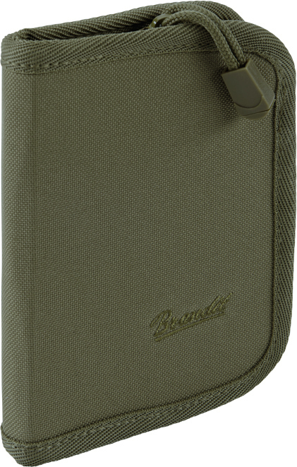 Brandit Wallet, green, green, Size One Size