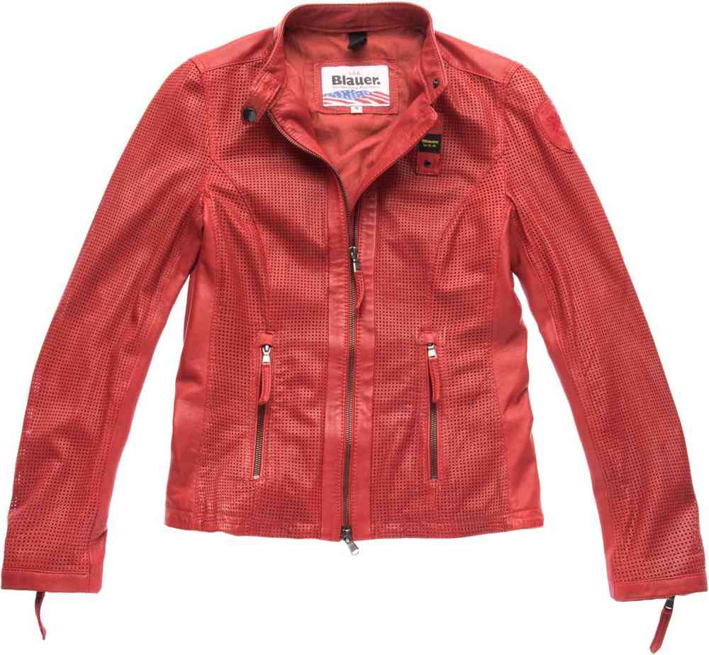 Blauer USA Miller Giacca in pelle perforata Ladies