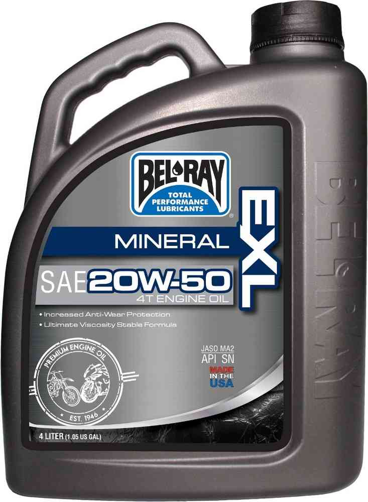 Bel-Ray EXL 20W-50 4 litros de aceite de motor