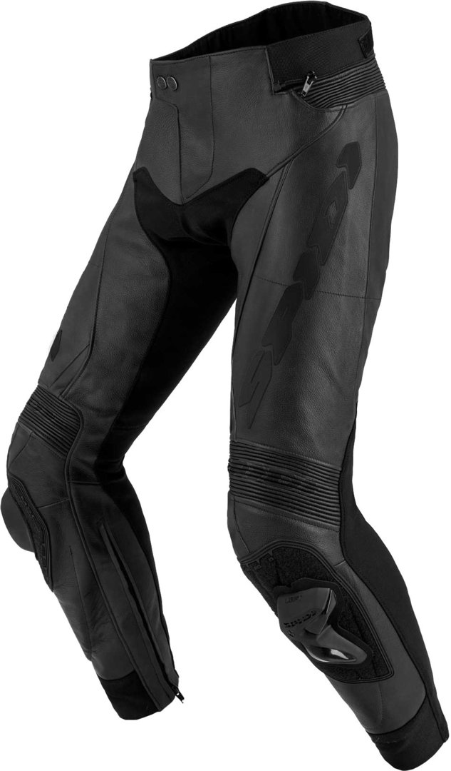 Spidi RR Pro 2 Motorcycle Leather Pants, black, Size 52, black, Size 52