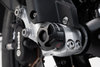 SW-Motech Controle deslizante para eixo dianteiro preto - F750 BMW / 850GS (18-), R1200R (16-)