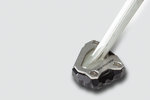SW-Motech Extensión para pie de soporte lateral - Negro / Plata. Yamaha YZF-R1 (15-), MT-10 (16-).