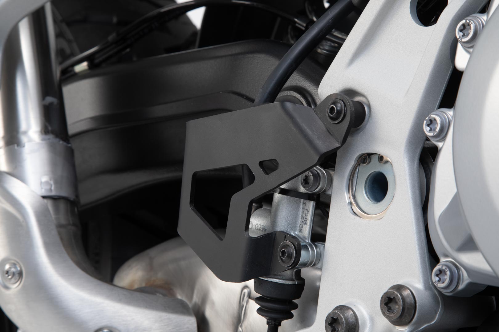 SW-Motech Heel guard - Black. BMW F 750 GS, F 850 GS/Adv (17-)., black