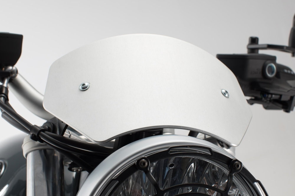 Para-brisa SW-Motech - Prata. BMW R9T /5 (19-), Pure (16-).