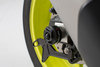SW-Motech Kit de tope anticaidas para el eje trasero - Negro. Yamaha YZF-R1 (15-) / MT-10 (16-).