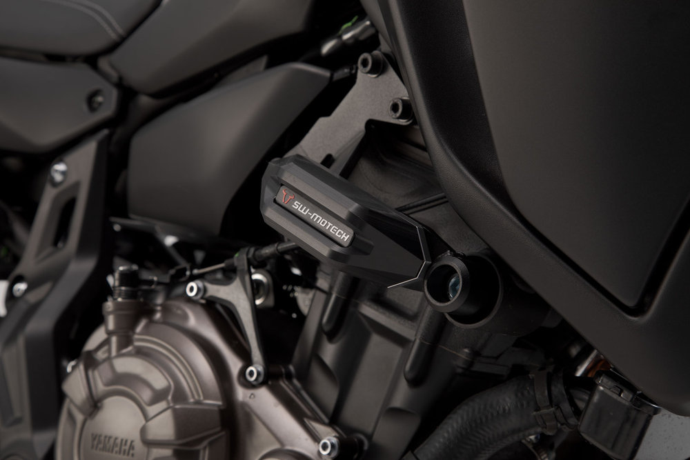 SW-Motech Slider set för ram - Svart. Yamaha MT-07 (14-).