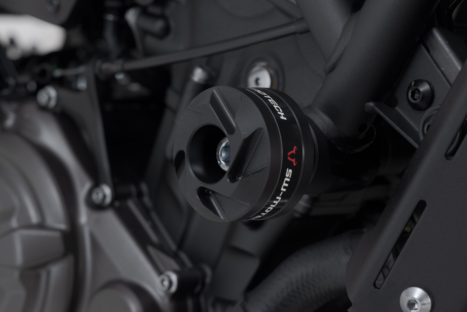 SW-Motech Slider set for frame - Black. Yamaha XSR700 (15-)., black