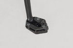 SW-Motech Extension for side stand foot - Black/Silver. MT-07/Trac/MotoCage,XSR700,YZF-R7.