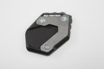 SW-Motech Extensión para pie de soporte lateral - Negro / Plata. BMW R 1200/1250 GS Adv, Rallye.