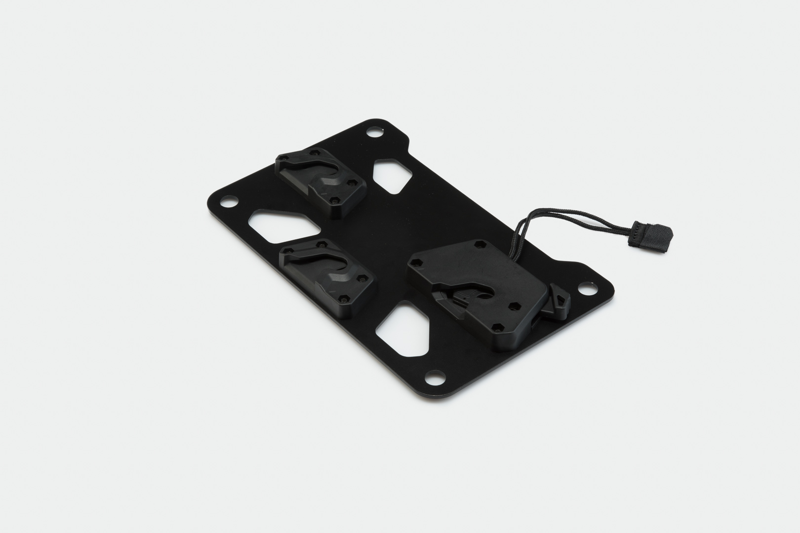 SW-Motech Adapterplatte links für SysBag 10 - Schwarz., schwarz