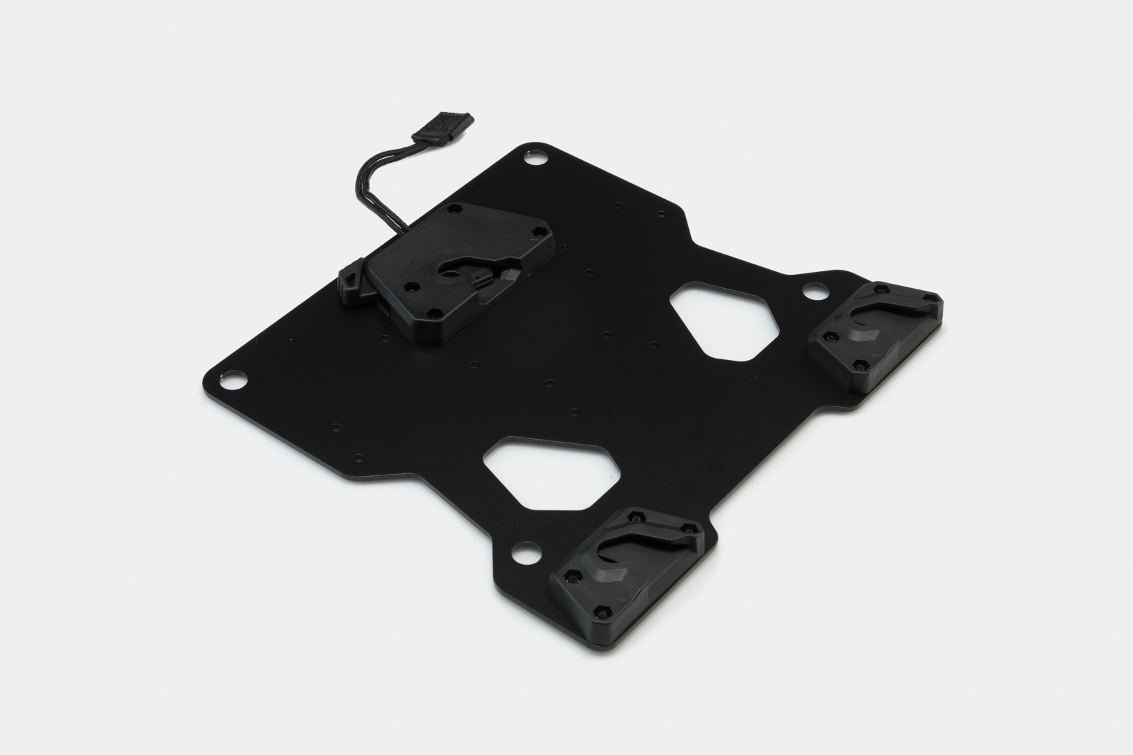 SW-Motech Adapterplatte rechts für SysBag 15 - Schwarz., schwarz