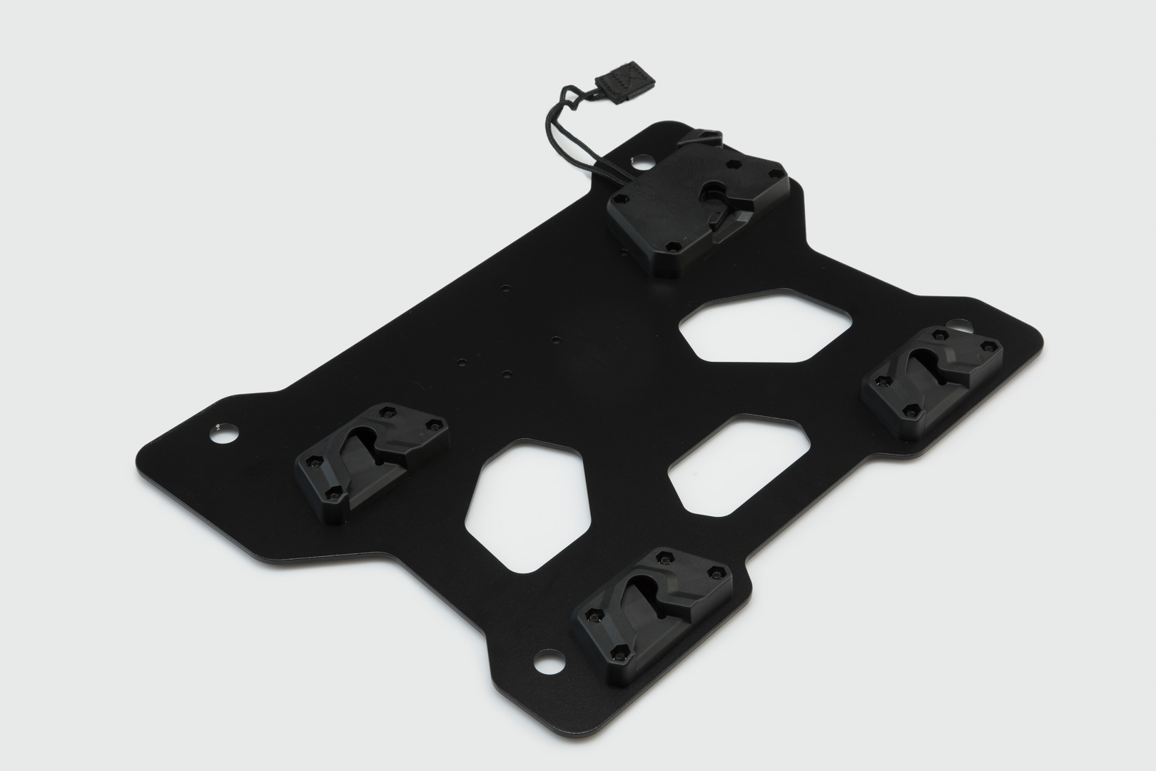 SW-Motech Adapterplatte rechts für SysBag 30 - Schwarz., schwarz