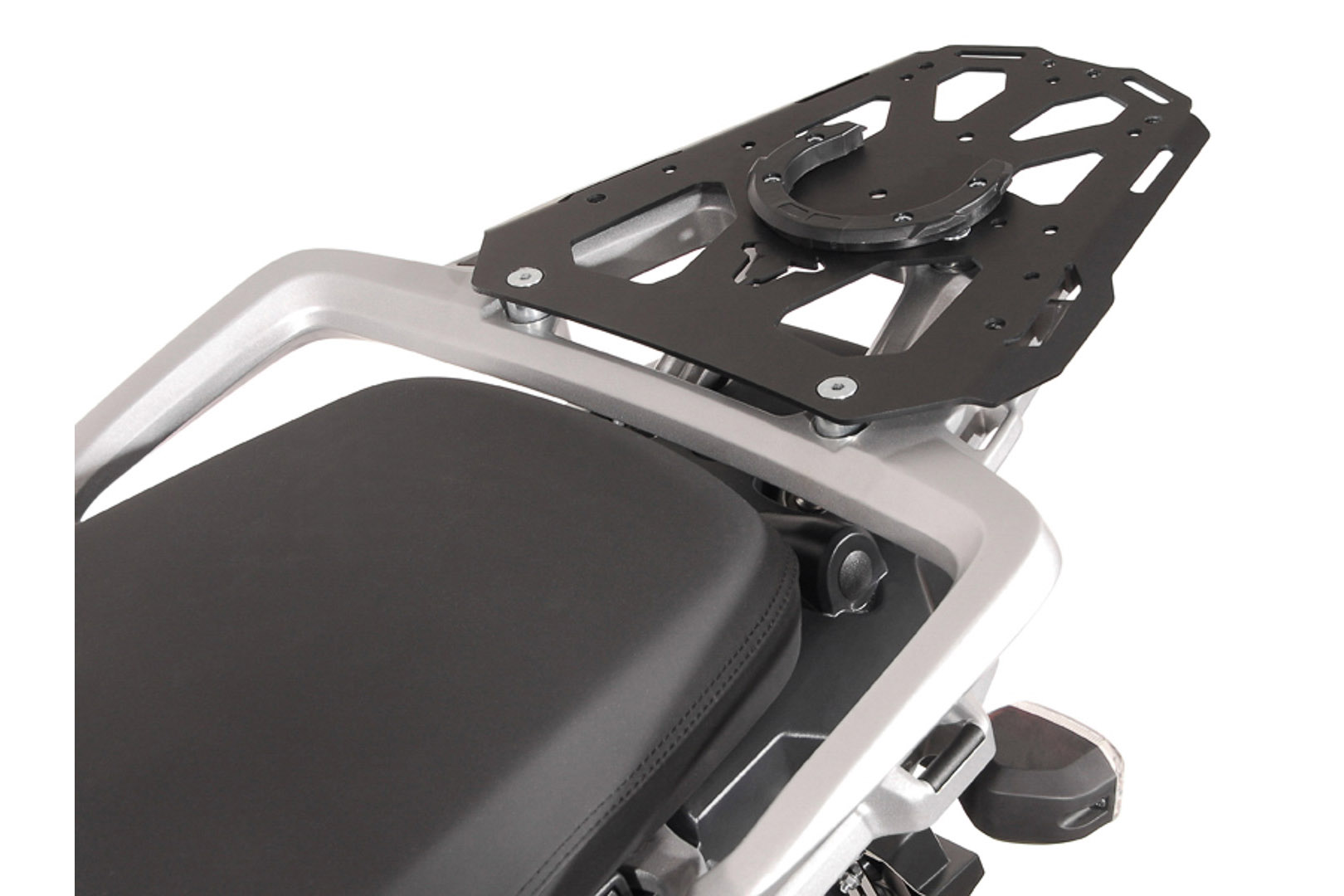 Image of SW-Motech Anello serbatoio EVO per ACCIAIO-RACK/SEAT-RACK - Per borse serbatoio EVO. Nero., nero