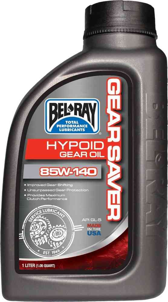 Bel-Ray Gear Saver Hypoid 85W-140 Transmission Oil 1 Liter