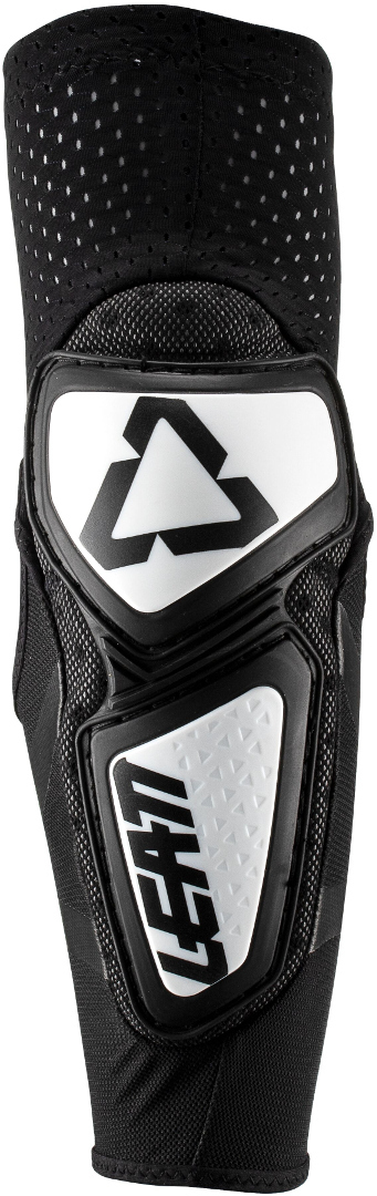 Leatt Contour Kids Motocross Ellbow Protectors, black-white, black-white, Size One Size