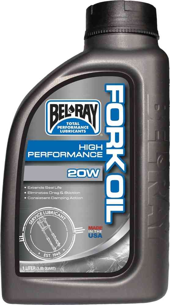 Bel-Ray High Performance 20W Forgaffel olie 1 Liter