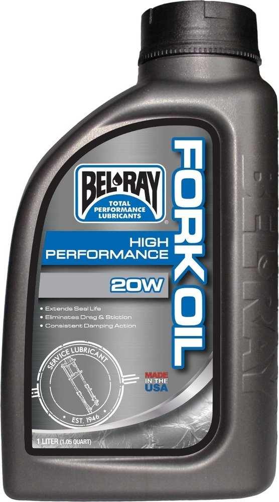 Bel-Ray High Performance 20W Вилка масло 1 литр