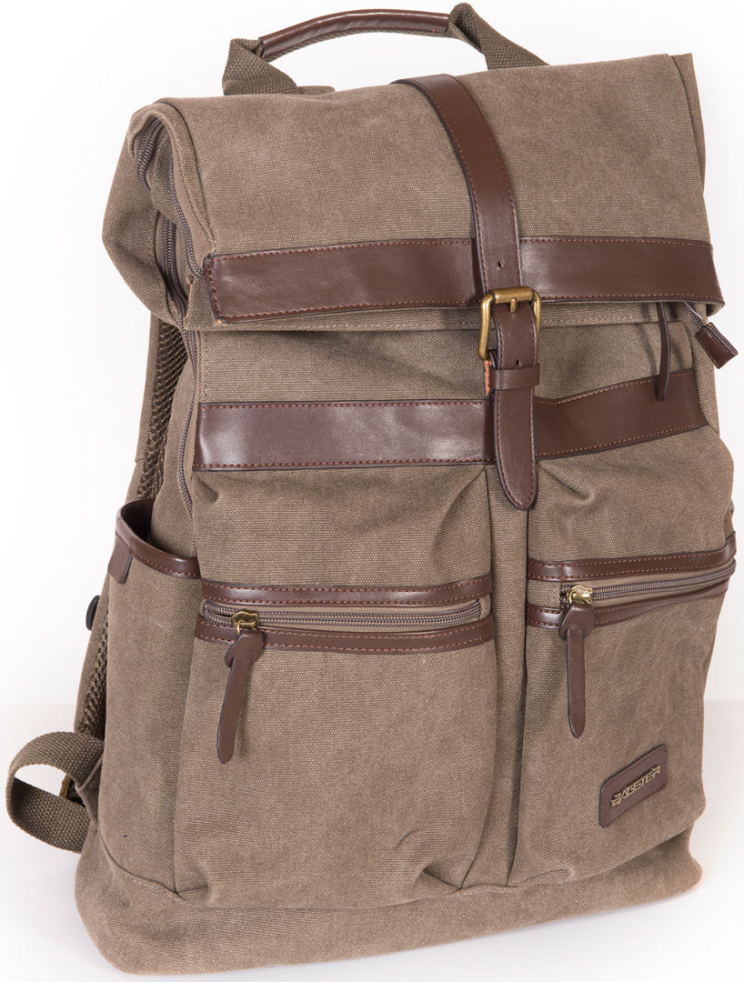 Bagster Motor Motorcycle Backpack, grey, grey, Size One Size