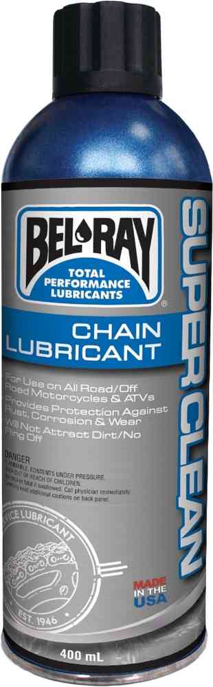 Bel-Ray Super Clean Spray de cadena 400ml