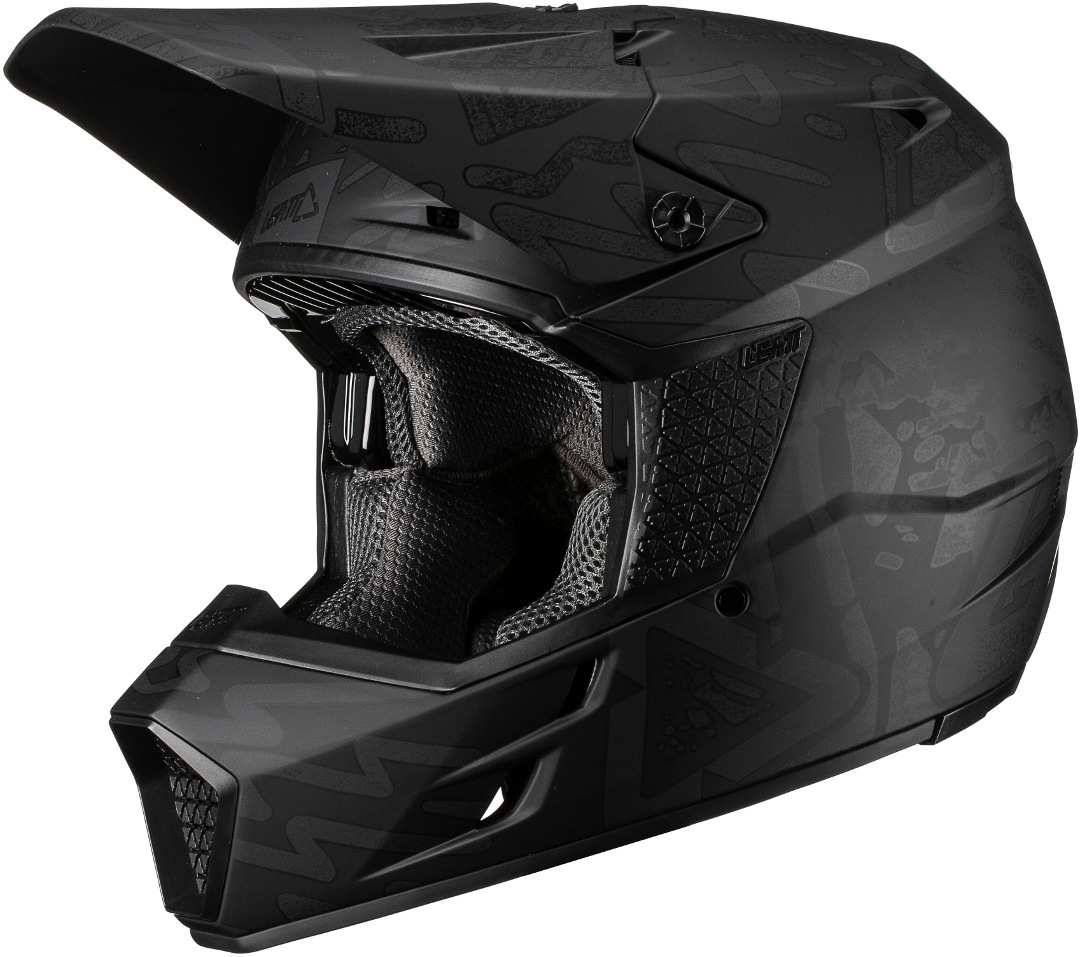 Leatt GPX 3.5 V19.3 Tribe Motocross Helmet, black, Size 2XL, black, Size 2XL