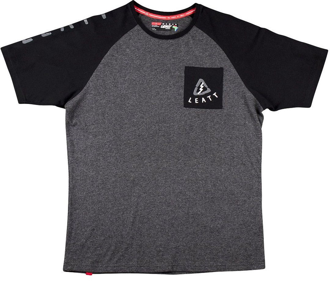 Leatt Tribal Short T-Shirt, black-grey, Size S, black-grey, Size S