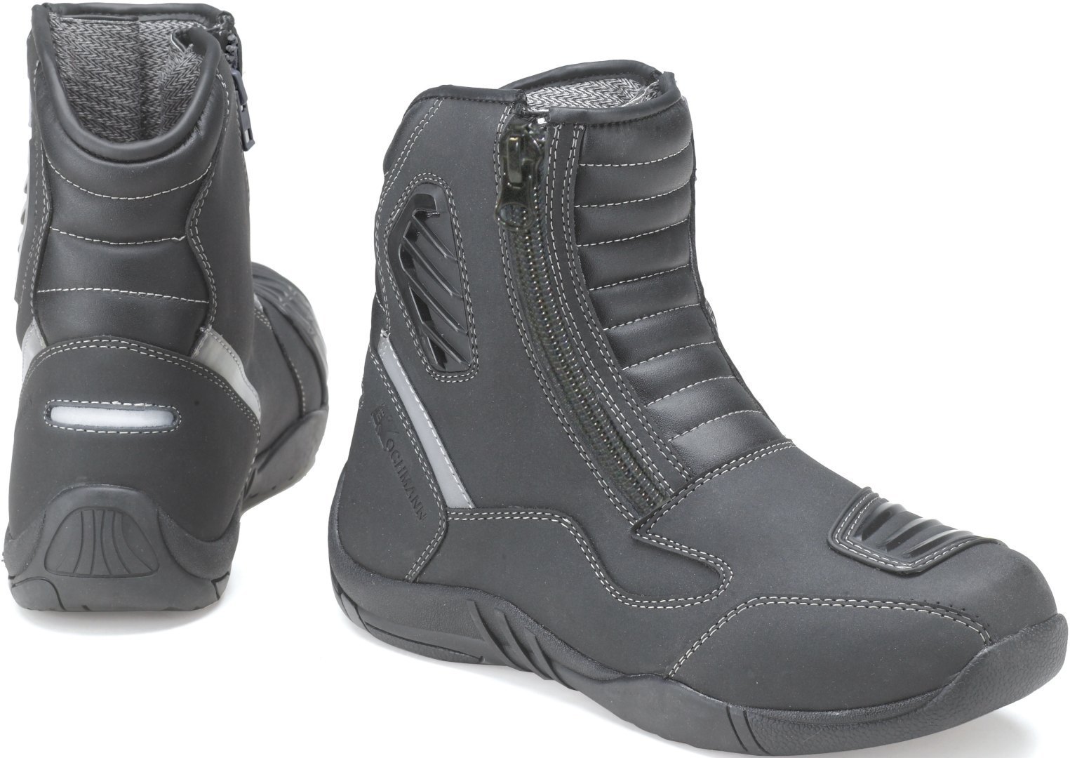 Side view of Kochmann Avus Waterproof Motorcycle Boots, black, Size 39 for Men