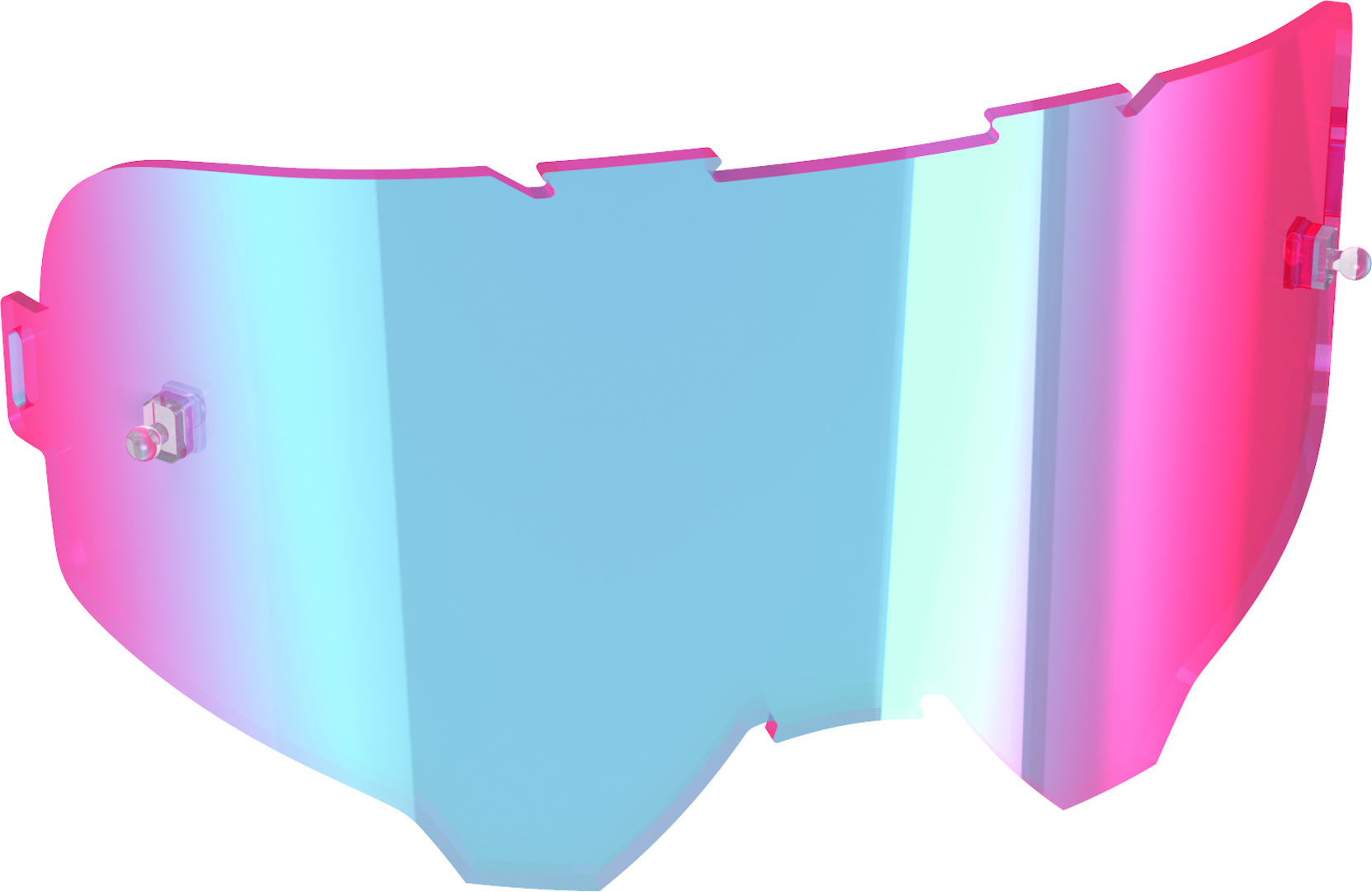 Image of Leatt Velocity Iriz Obiettivo sostitutivo, rosa-blu