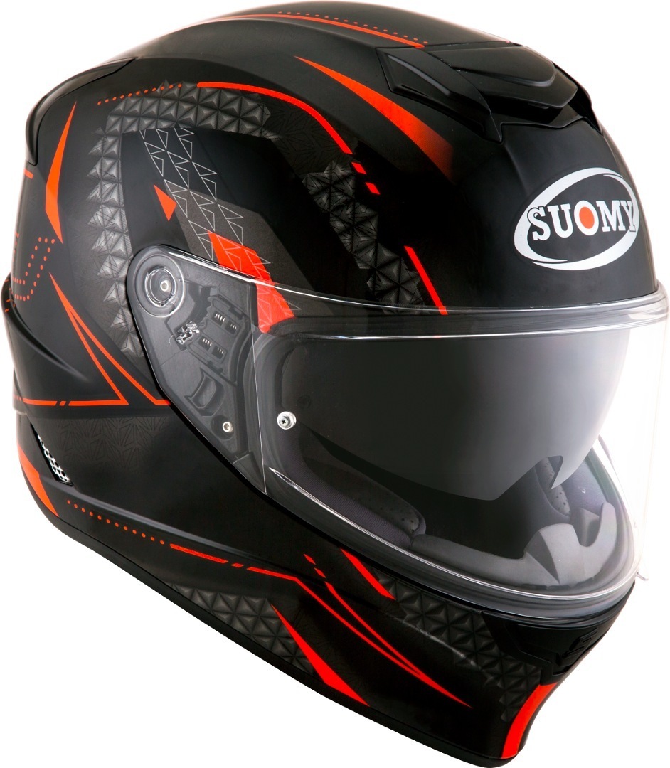 Suomy Stellar Shade Helmet, black-red, Size 2XL, black-red, Size 2XL