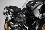 SW-モテッククラッシュバー-ブラック。BMW R 1250 GS (18-), R1250 R/RS (18-).