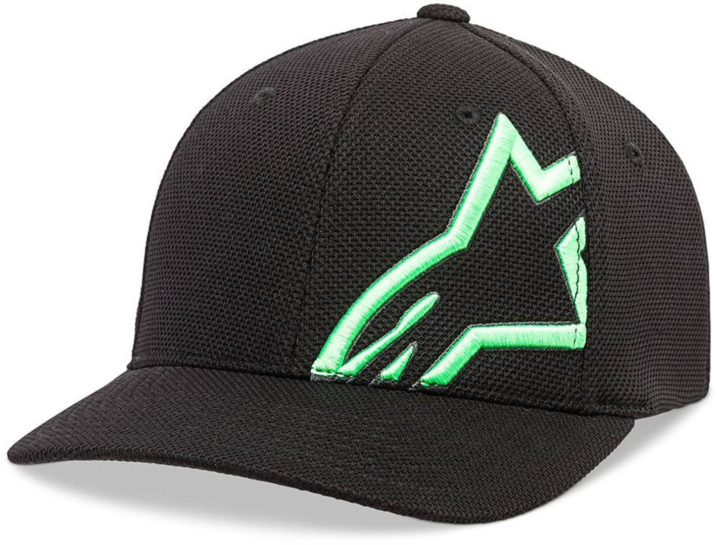 Alpinestars Corp Shift Mock Mesh Kappe, schwarz-grün, Größe L XL, schwarz-grün, Größe L XL