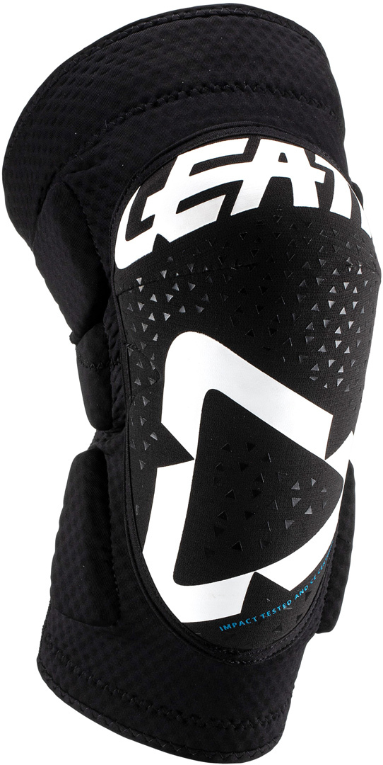 Leatt 3DF 5.0 Motocross Knee Protectors, black-white, Size S M, black-white, Size S M