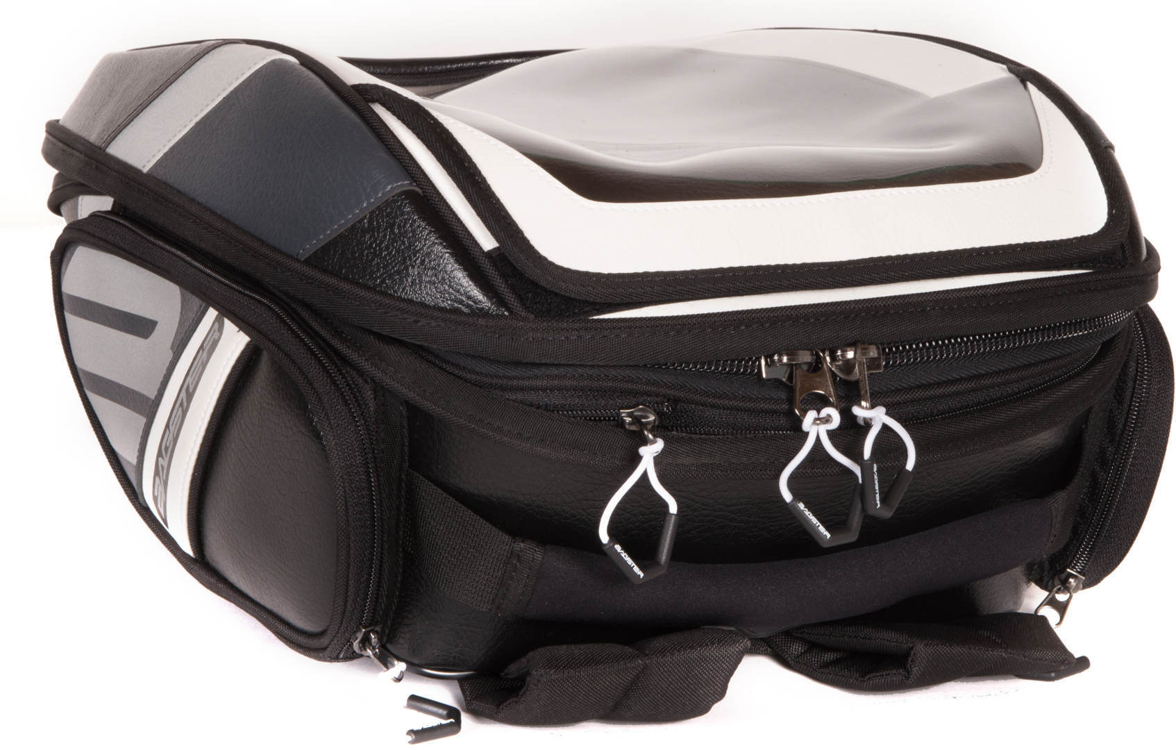 Bagster Stunt Tankrucksack, schwarz-weiss, schwarz-weiss