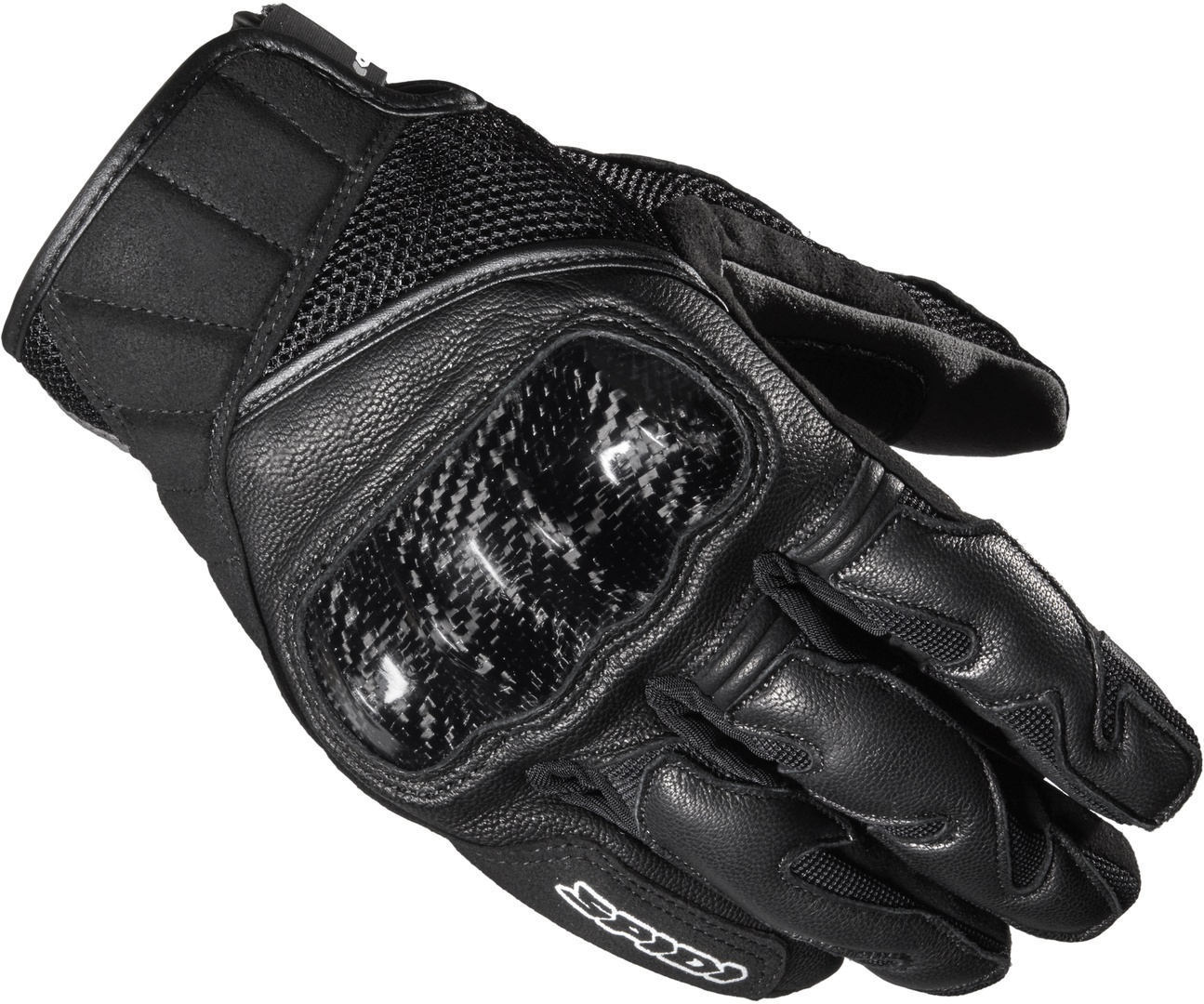 Spidi Rebel Motorcycle Gloves, black, Size 3XL, black, Size 3XL