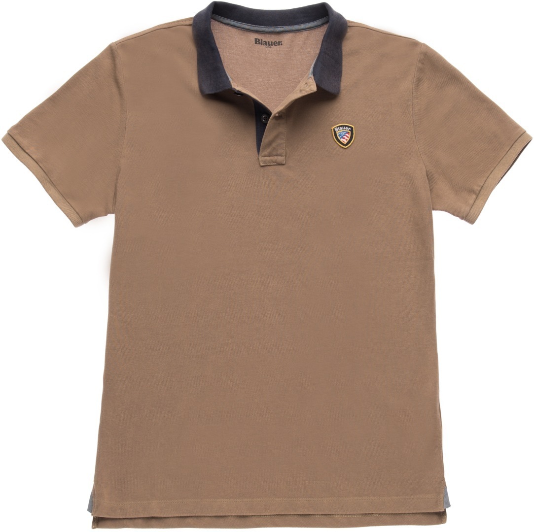 Blauer USA Vintage Poloshirt, brown, Size S for Men