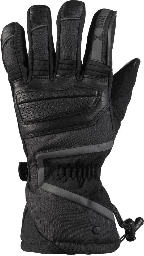 IXS Tour LT Vail 3.0-ST Ladies Motorcycle Gloves, black, Size S for Women, black, Size S for Women