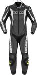 Spidi Sport Warrior Pro Geperforeerd eendelig motorfiets lederen pak